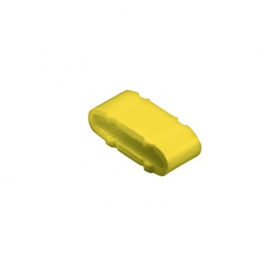 WEIDMULLER CLI M 2-4 GE/SW C MP System kodowania kabli, 10 - 317 mm, 11.3 mm, Nadrukowane znaki: litery, duże, C, PVC, miękkie, bez kadmu, żółty 1733651641 /100szt./ (1733651641)